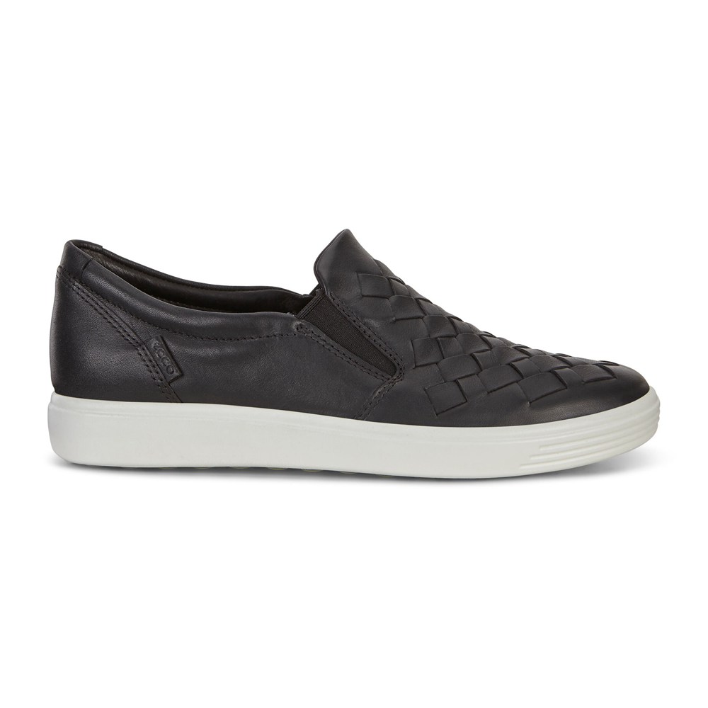 Tenis Mujer - ECCO Soft 7 - Negros - IUZ210894